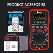 TOOLTOP 2 In 1 DIY Oscilloscope Mini Multimeter