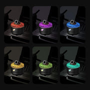 Turret Shape Aromatherapy Humidifier With 3-speed Timer 7-color Atmosphere Light US Plug Black