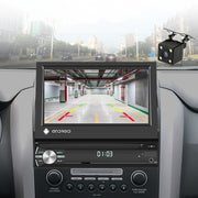 1+32G 7-Inch Single Din Android 10.0 Carplay Screen With GPS Navigation/Bluetooth/Mirror Link/DVR Input, Spec: Standard Edition