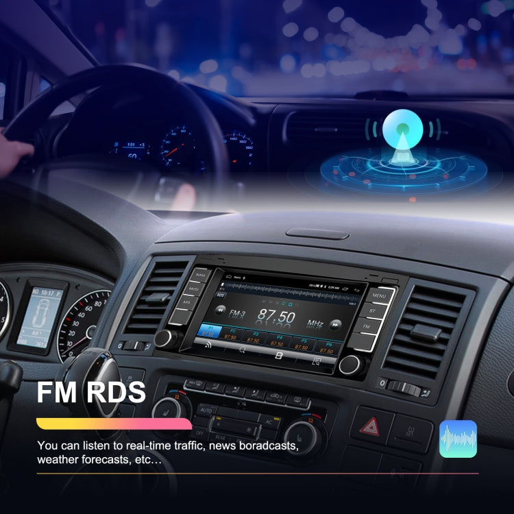 4+64G For Volkswagen Touareg 7-Inch Car WiFi Player Android 13 System Support CarPlay/Android Auto Standard Edition