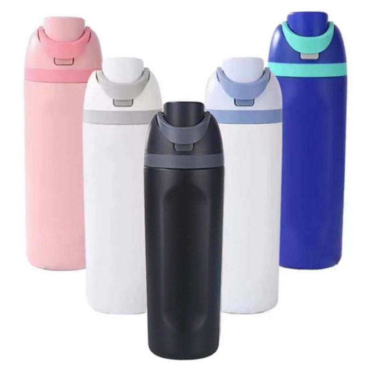 Replacement Lid for Owala Freesi Cup No Leakage One Button Open With Carry Loop(Black)