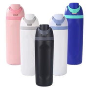 Replacement Lid for Owala Freesi Cup No Leakage One Button Open With Carry Loop(Black)