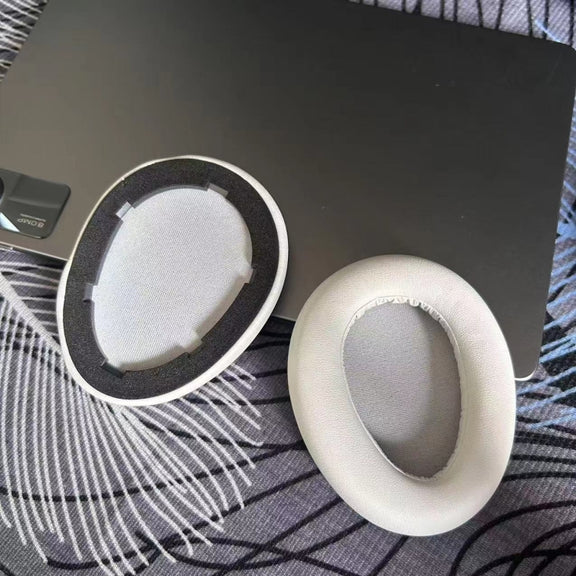 For JLAB JBuds Lux ANC 2pcs Headphone Sponge Cover(White)