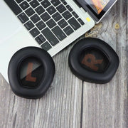 For JBL Quantum Q200 / Q300 2pcs Memory Foam Earmuffs(Black)