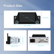 5-inch Single Din Car Multimedia Player Supports Mirror Link/Steering Wheel Control Standard Version