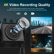 10.36-Inch Car Central Control Smart Player With 4-Way Camera 64G TF Card