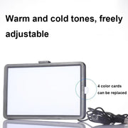 8-inch Light + Gimbal + Telescopic Tripod Desktop Live Square Beauty Fill Light