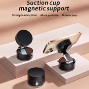 AIMITE P1 Vacuum Adsorption Foldable Suction Cup Car Cell Phone Navigation Holder(Black)