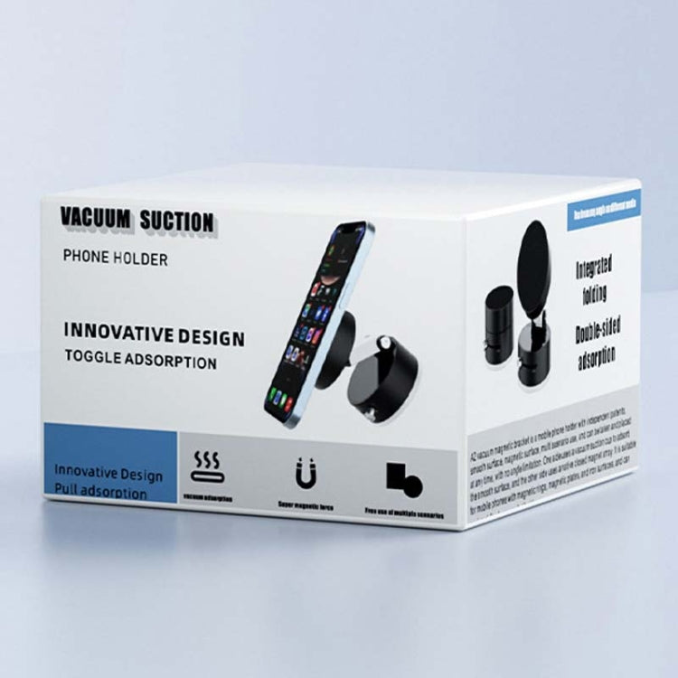 AIMITE P1 Vacuum Adsorption Foldable Suction Cup Car Cell Phone Navigation Holder(Black)