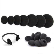 10pcs Sponge Ear Pads For Headphones Replacement Cushions 60mm