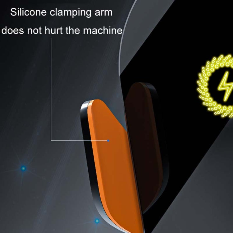 C3 Car Infrared Sensor Auto Opening And Closing Wireless Charging Cell Phone Holder(Black)
