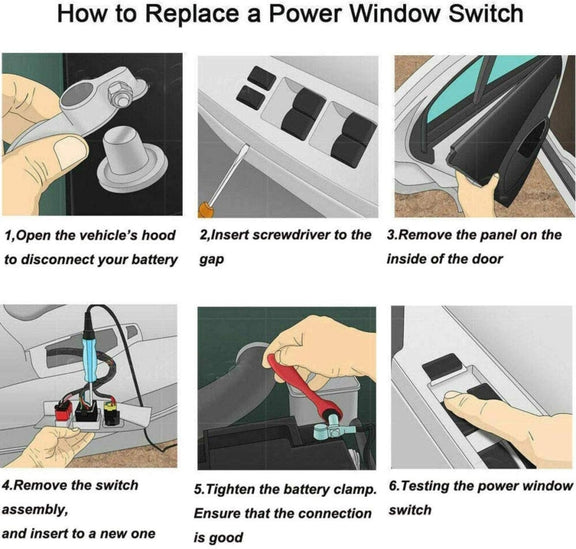 For Volkswagen 255959855B Car Window Lift Electric Control Switch