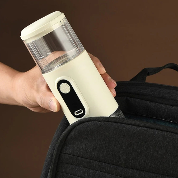 Wireless Portable Coffee Machine Compatible With Ground Coffee & NS Capsule(Beige)