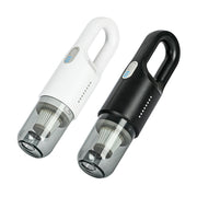 Wireless Car-mounted High-power Suction Handheld Vacuum Cleaner, Color: Black 7.4V