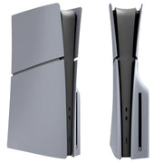 For PS5 Slim Replacement Faceplate Shell Detachable Protective Case, Model: Disc Edition Gray