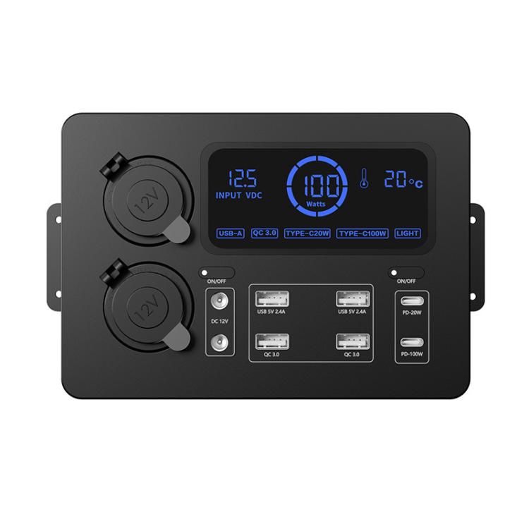 12V Car Mini Power Box Multi-Function USB Charger(AOS9313)