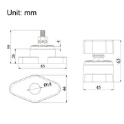300A Car Modified Multi-channel Current Bus Terminal(AOA6313CT-M8)