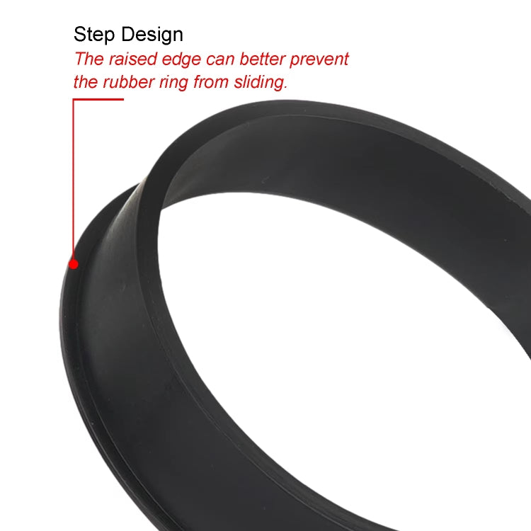Car Modified Air Filter Reducer Rubber Ring(76mm To 70mm)