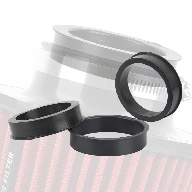 Car Modified Air Filter Reducer Rubber Ring(76mm To 63.5mm)