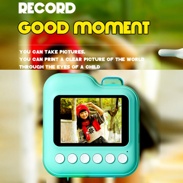 Mini Children High-Definition Printing Digital Camera, Color: Pink+32G TF Card