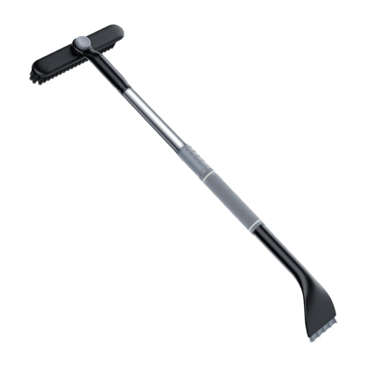 Multifunctional Car Defrosting Snow Shovel, Color: Black Boxed