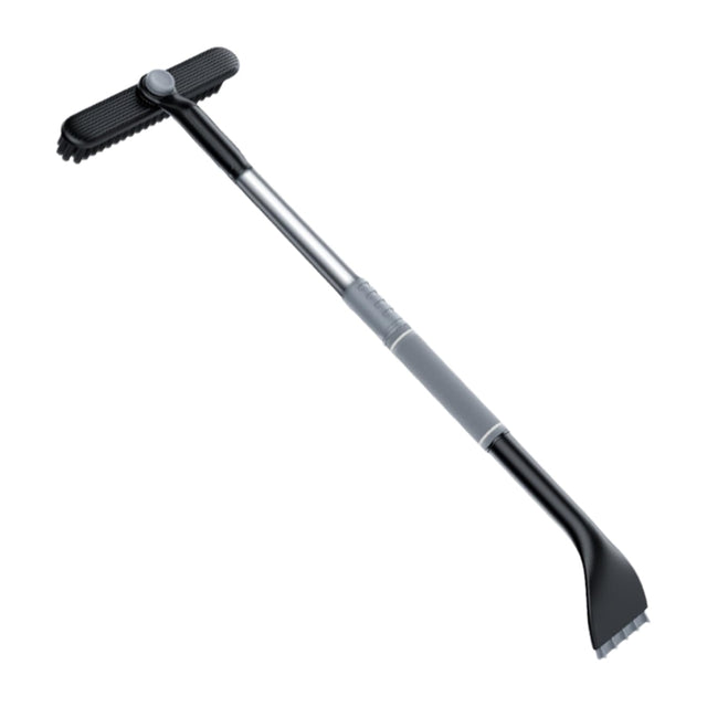 Multifunctional Car Defrosting Snow Shovel, Color: Black Boxed