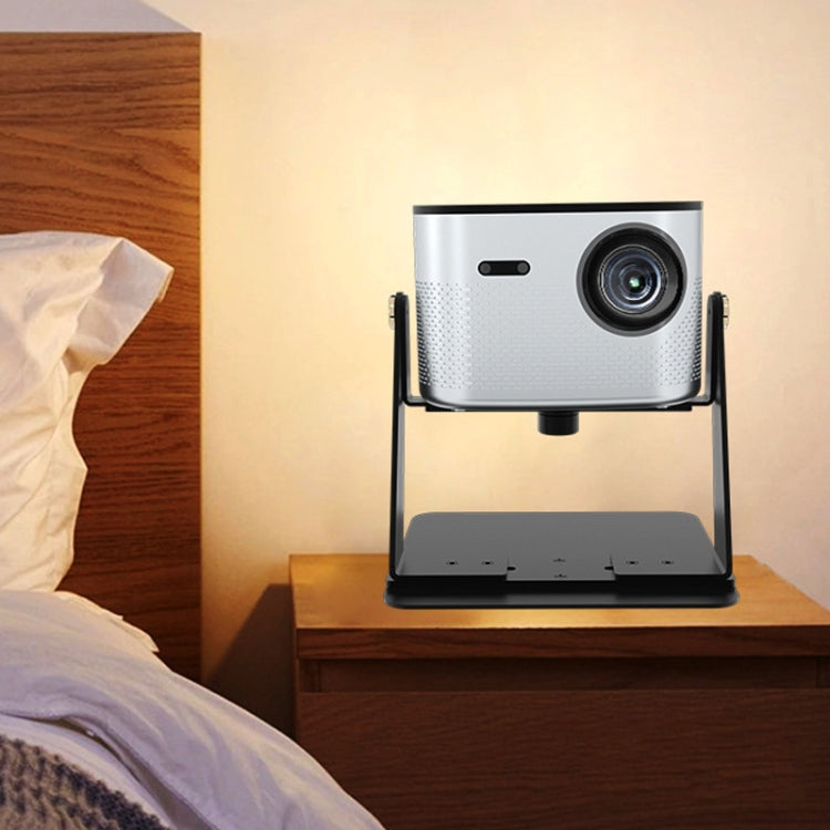 Punch-free Desktop Metal Adjustable Projector Stand(Black)