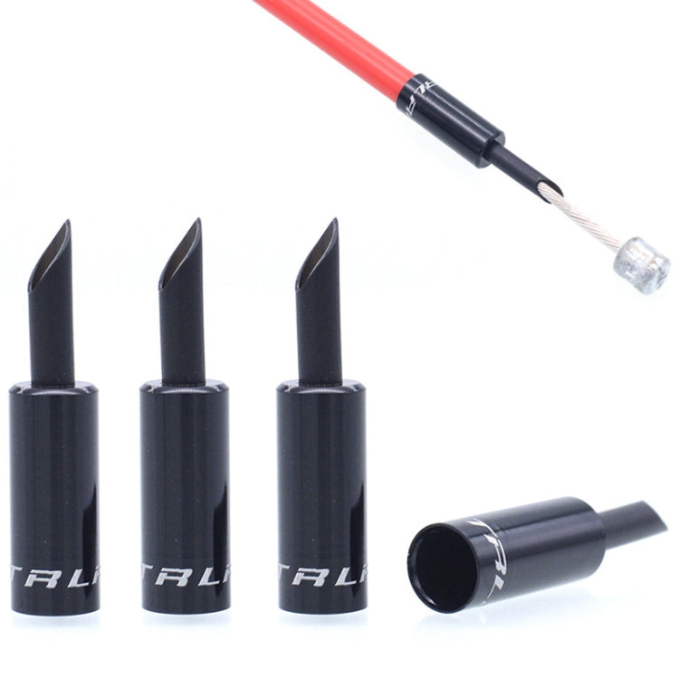 TRLREQ 4pcs Bicycle Rat-Tail Brake Line Extension Cap(4mm Shift Cap)