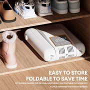 UV Antibacterial LED Touch Intelligent Constant Temperature Shoe Dryer, Spec: US Plug(Green)