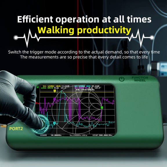 BSIDE P5 Handheld Vector Network Analyser Colorful Screen Network Tester