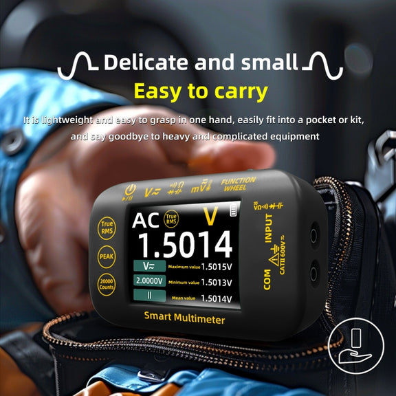 BSIDE S40 High Precision Digital Multimeter Portable Desktop Colorful Screen 20,000 Characters Multimeter