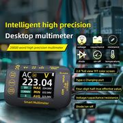 BSIDE S40 High Precision Digital Multimeter Portable Desktop Colorful Screen 20,000 Characters Multimeter