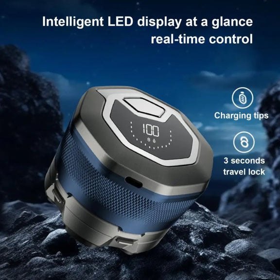 Magnetic Intelligent Six-Blade Washable Electric Shaver(USB)