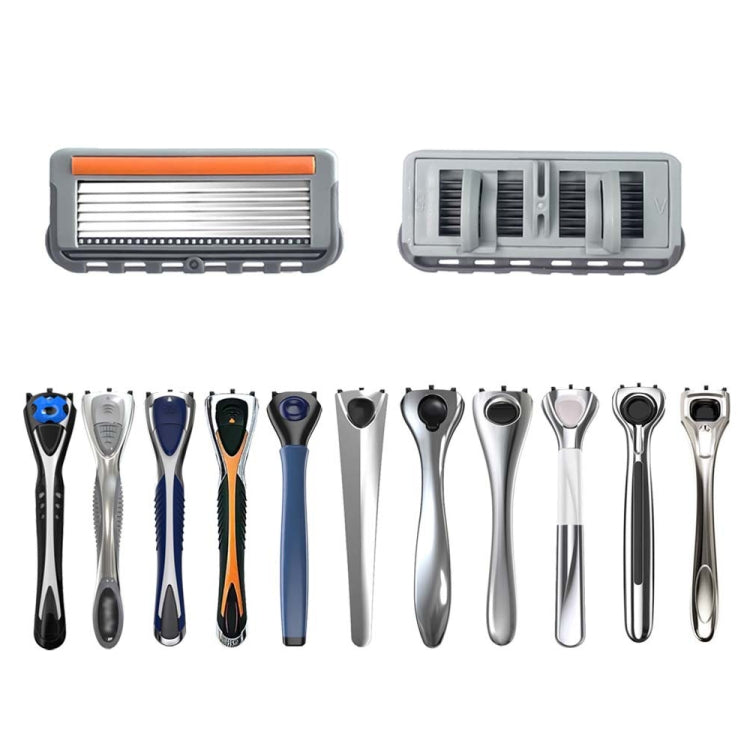 2pcs /Pack Six Blade OpenBack System Skin Razor Refills for Men