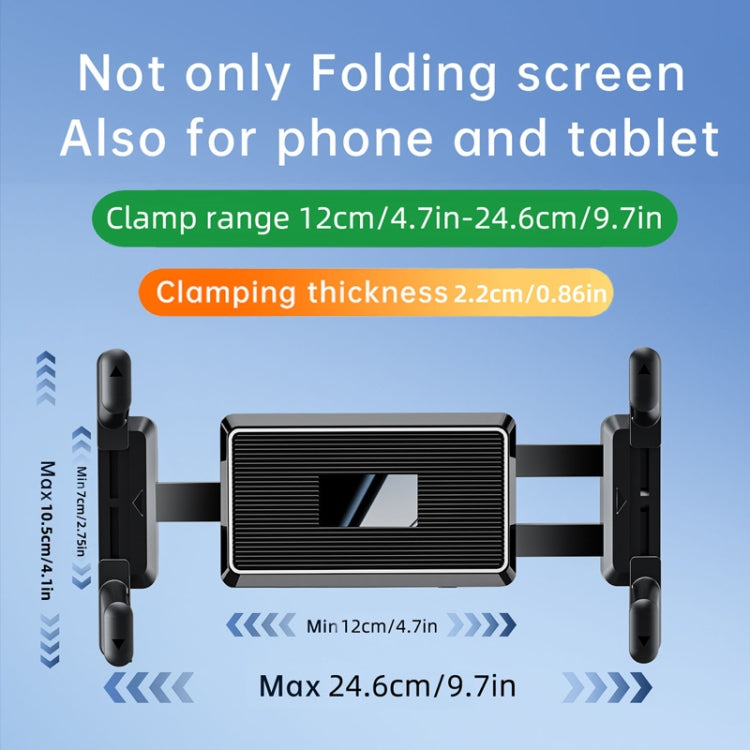 Car Suction Cup Extended Tube Stacking Screen Phone Tablet Universal Holder