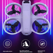 For DJI Neo Luminous Stickers Night Glow Cool Film(Pink)