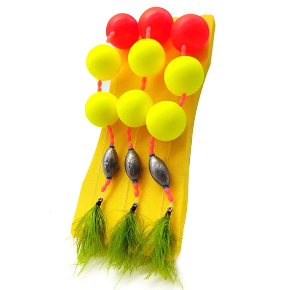 3pcs /Set Cordset Imitation Aquatic Grass Fishing Hooks Grass Hooks(4#)