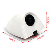 Punch-Free Car Imaging Side View Blind Spot Car Universal Night Vision Camera, Specifications: CVBS Black