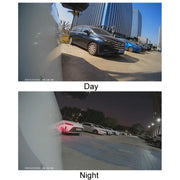 Punch-Free Car Imaging Side View Blind Spot Car Universal Night Vision Camera, Specifications: CVBS Black