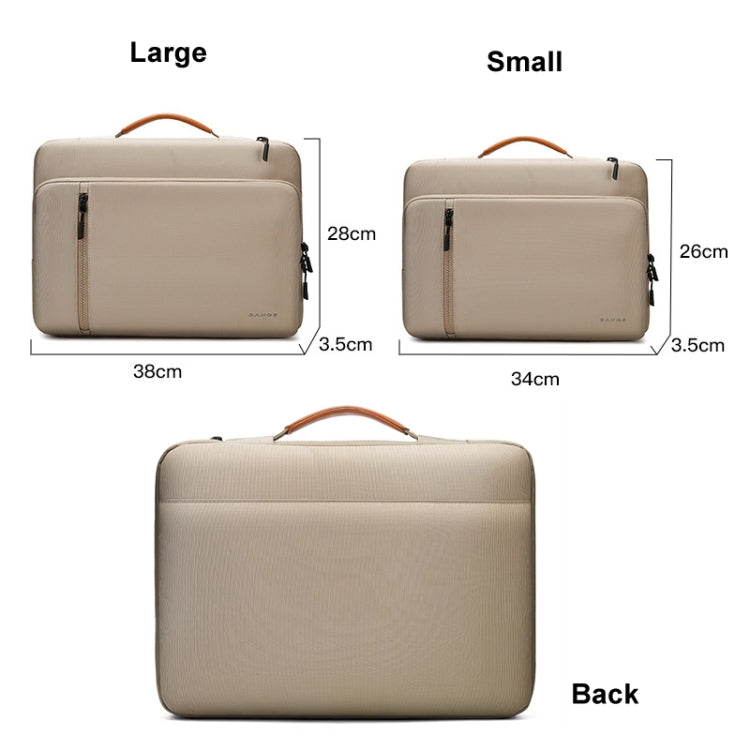 BANGE BG-6802 Laptop Bag Notebook Protective Case, Color: Black Small