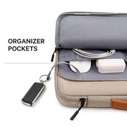 BANGE BG-6802 Laptop Bag Notebook Protective Case, Color: Khaki Large
