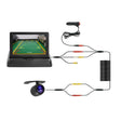 4.3 Inch Display Night Vision Waterproof Reversing Camera +7 Meter Extension Cable, Color: Detachable Screen + Butterfly Camera - Rear View Cameras by PMC TechLife | Online Shopping South Africa | PMC TechLife | Buy Now Pay Later Mobicred