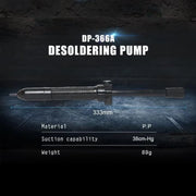 ProsKit DP-366A 38cm-Hg Tin Suction Machine Anti-static Desoldering Pump