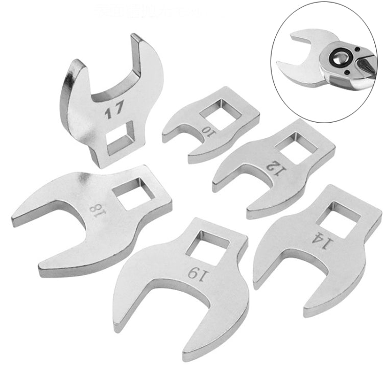 8pcs /Set 3/8 inch Replaceable Activity Bullwheel Wrenches With Ratchet L-Shape Bullwheel Spanner Using