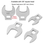 8pcs /Set 3/8 inch Replaceable Activity Bullwheel Wrenches With Ratchet L-Shape Bullwheel Spanner Using