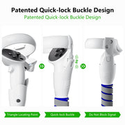 For Meta Quest 2 Controller Grip Games Handle Playing BeatSaber Baseball