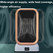 1000W High-power Household Heater Small Desktop Ceramic PTC Heating Heater, Spec: UK Plug(White)