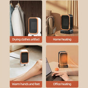 1000W High-power Household Heater Small Desktop Ceramic PTC Heating Heater, Spec: US Plug(White)