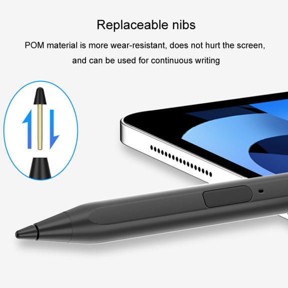 Tablet Stylus Pen USI2.0 Protocol Pen Stylus Anti False Touch(Gray)
