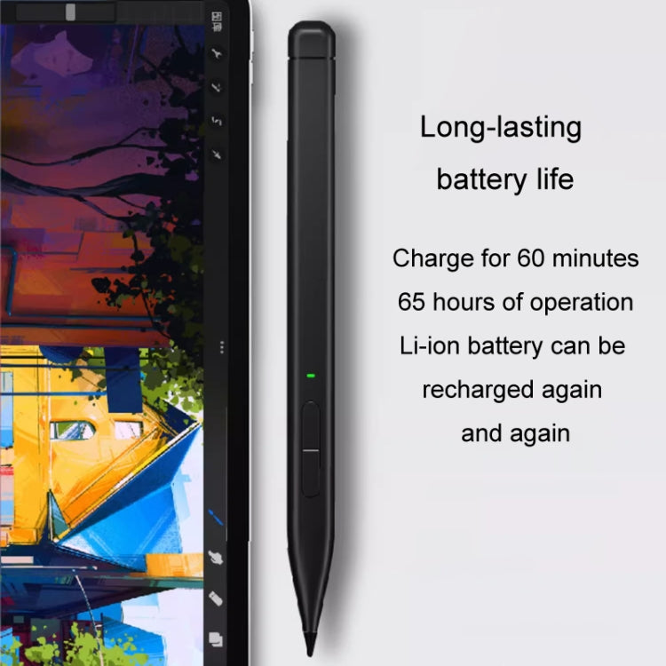 For Microsoft Surface Pro 8 / 9 / Go Laptop Stylus 4096 Pressure Sensitive Stylus Pen(Blue)